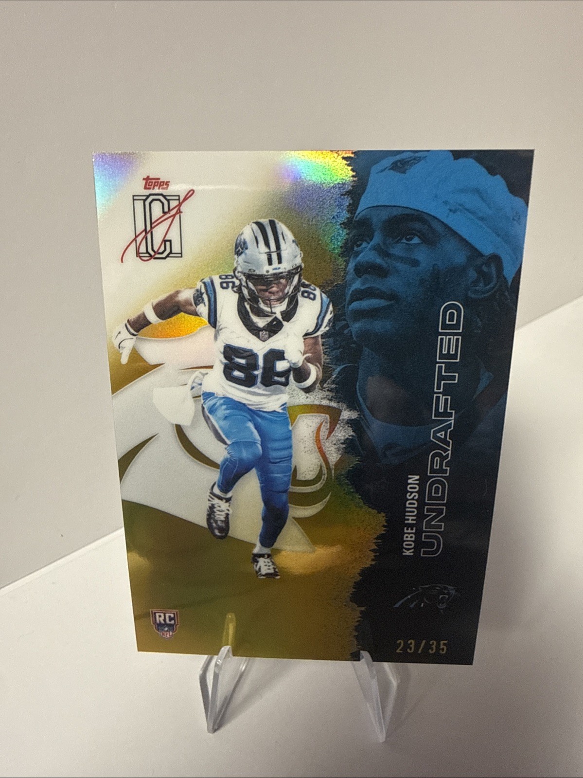 Topps 2025 Signature Class Kobe Hudson Undrafted RC #248 Serial #23/35