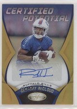 2018 Certified Potential Signatures Mirror Gold 2/25 Ray-Ray McCloud Auto 0c6