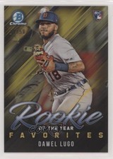 2019 Bowman ROY Favorites Chrome Gold Refractor 29/50 Dawel Lugo #ROYF-3 0c6