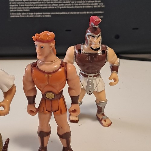 Lot of 5 Figures Hercules Disney Heroes FAMOSA spain 2004 Philoctetes soldiers - Imagen 4 de 6