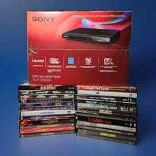 Sony DVP-SR510H Upscaling HDMI DVD Player BUNDLE / Open-box New TESTED 