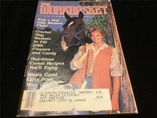 Workbasket Magazine May 1985 Knit a Western Style Vest, Crochet May Baskets