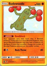 Sudowoodo SV20/SV94 Shiny Rare Hidden Fates Shiny Vault Pokemon Holo Near Mint on eBay