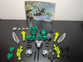 Lego Bionicle #8567 Toa Nuva Lewa With Instructions 