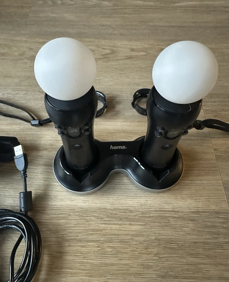 Sony Playstation 3 (PS3) 2x Move Motion Controller + Playstation Eye Kamera