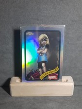 2025 Topps Chrome Marvel Valeria Richards #87 Refractor Card Near Mint