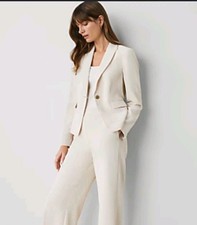 Ann Taylor Cream Blazer Sp