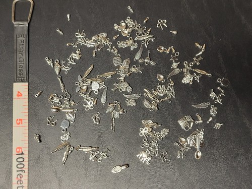 Lot of Beads, Charms and 1 Container for Jewelry Making, New, See Description - Picture 6 of 9