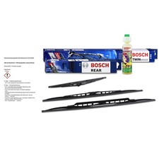 BOSCH AEROTWIN SCHEIBENWISCHER +HECKWISCHER +SCHEIBEN-REINIGER FÜR VW