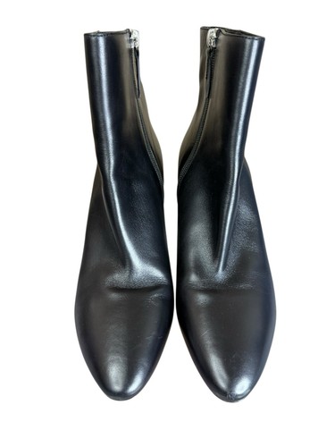 Longchamp Epure schwarze Leder Stiefeletten EU 40 US 9,5 spitz zulaufende Absätze - Bild 5 von 10