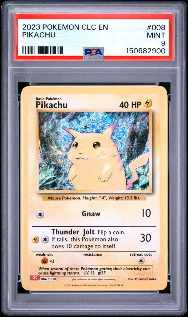 Pikachu Pokémon TCG Professional Sports Authenticator (PSA