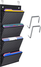 Storage Pocket Chart Hanging File Organizer Wall Mount, over the Door Organizer,