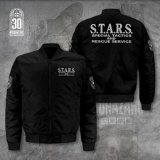 Chaqueta de bombardero Resident Evil 30 aniversario 3D