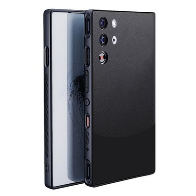 For ZTE Nubia RedMagic10 10Pro + 9/8/7/6/5 Leather Fabric Rubber Hard case cover