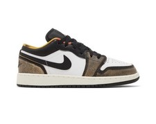 NEW Jordan 1 Low SE Wear Away Yellow Black Bronze Retro RARE DQ8421-001 Size 6.5