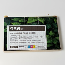 936e Compatible Ink Cartridges 4-Pack BK/C/M/Y for HP OfficeJet 9122e 9110b