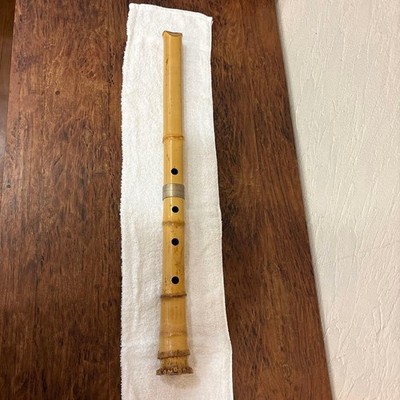 TAKEHARU Shakuhachi 1 Shaku 9 Sun KINKO Japanese Traditional Musical Instrument