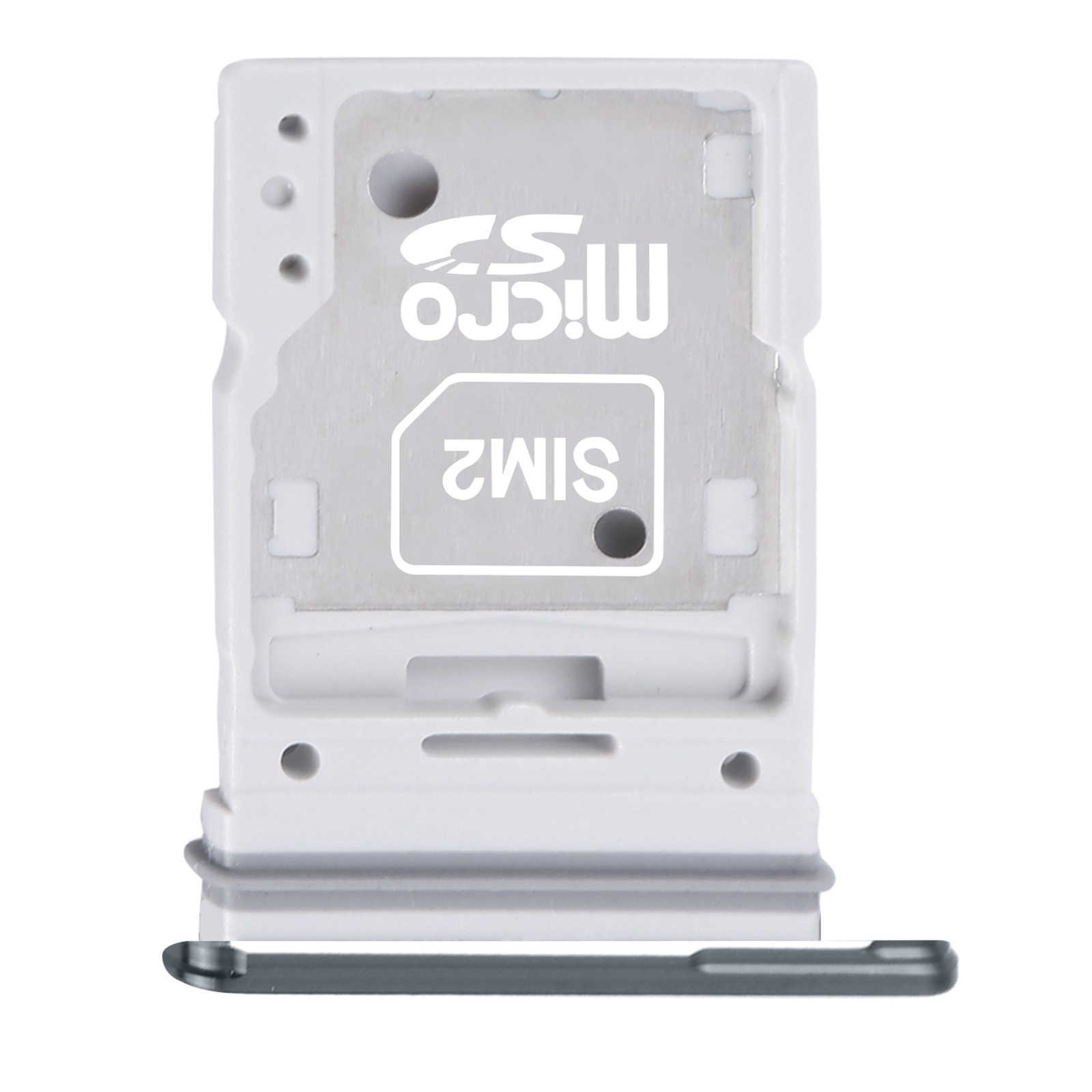 Support double carte Nano SIM bleu pour mobile Galaxy A55 - 2