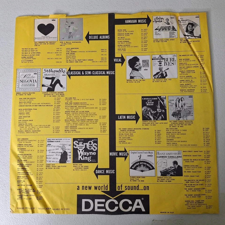 Pat Kirby What Is This Thing Called Love? Vinyl LP DL 8428 1956 - Image 3 of 4