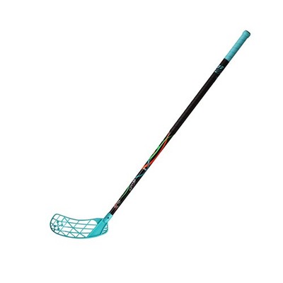 ACCUFLI Floorball Stick XORO Z100 Teal - Left Handed