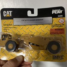 Norscot CAT 627G Auger Scraper 1:87 Diecast Metal Yellow/Black 55405