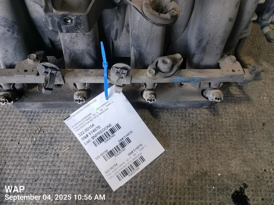 FUEL INJECTORS SET 16600ZJ50A 2007-2015 NISSAN ARMADA — 第 2/4 张图片