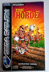 Sega Saturn : THE HORDE / Crystal Dynamics / DE Version / mit Handbuch und Box