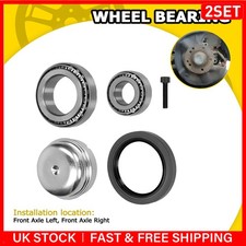 For Mercedes CLS E-Class SL Wheel Bearing Kits Front 01-2017 002980650 L+R 2SET