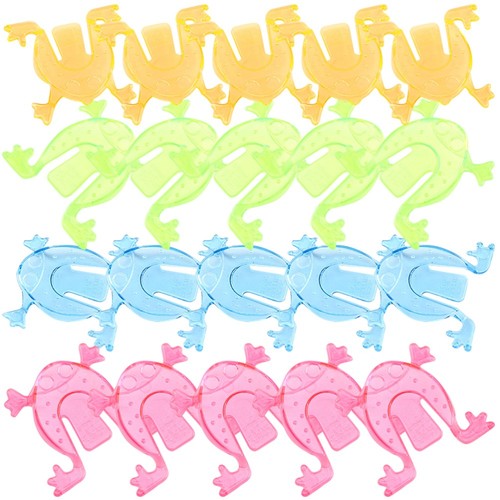 Omabeta jouets figurines d'action Grenouille simulée réaliste grenouilles en plastique réalistes
