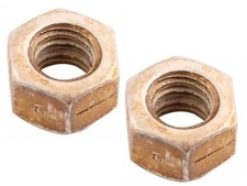 2x Dado Di Scarico Autoadescante Compatibile Con Husqvarna 575 XP Motosega
