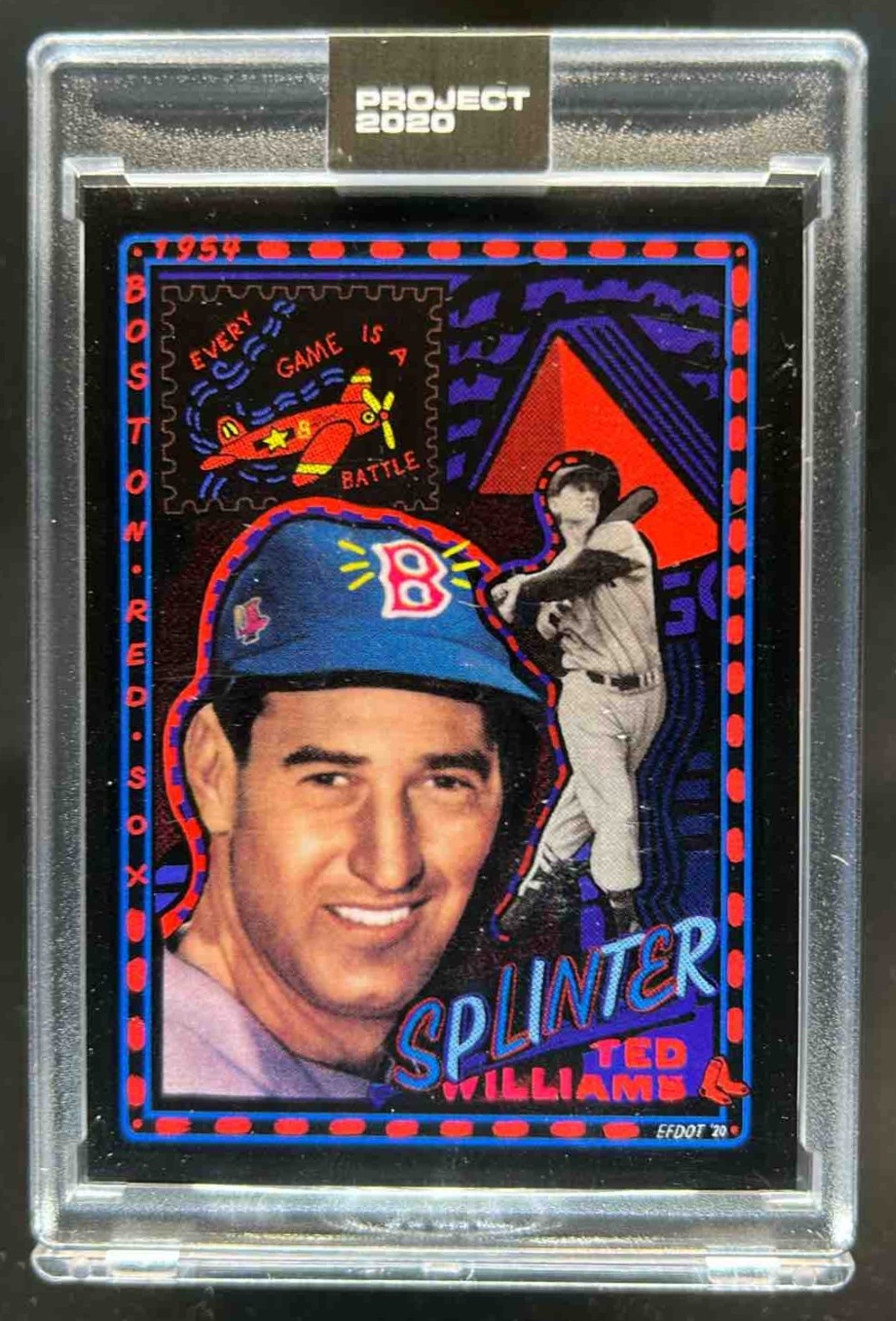 2020 Topps Project Ted Williams #74 Red Sox