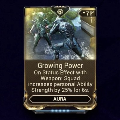 Warframe ✶ Growing Power Mod ✶ Maxed R5 ✶ PS4 PS5 XBOX PC STEAM