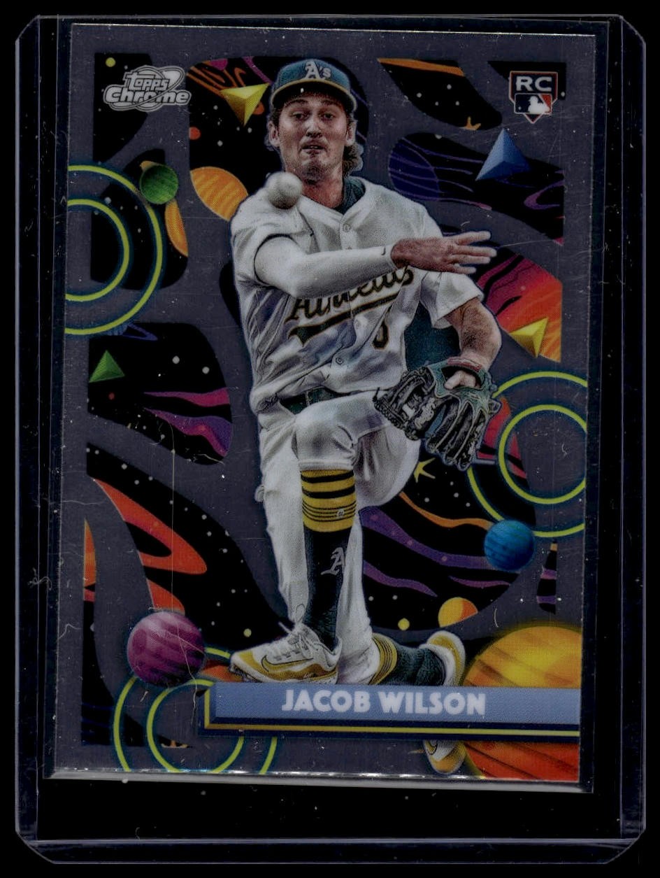 2025 Topps Chrome Cosmic #139 Jacob Wilson RC Rookie Card