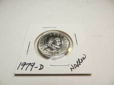 U.S. SUSAN B. ANTHONY ''SMALL'' MODERN DOLLAR  1979-D ~ CIRCULATION STRIKE ~ NICE!