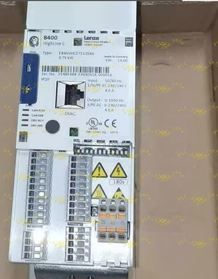 1PCS NEW Lenze Inverter 0,75kW E84AVHCE7512SX0
