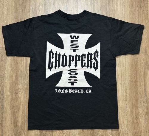 Vintage T-Shirt Y2K West Coast Choppers Long Beach, CA schwarz Größe M - Bild 1 von 8