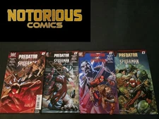Predator vs Spider-Man 1-4 Complete Comic Lot Run Set Marvel Collection