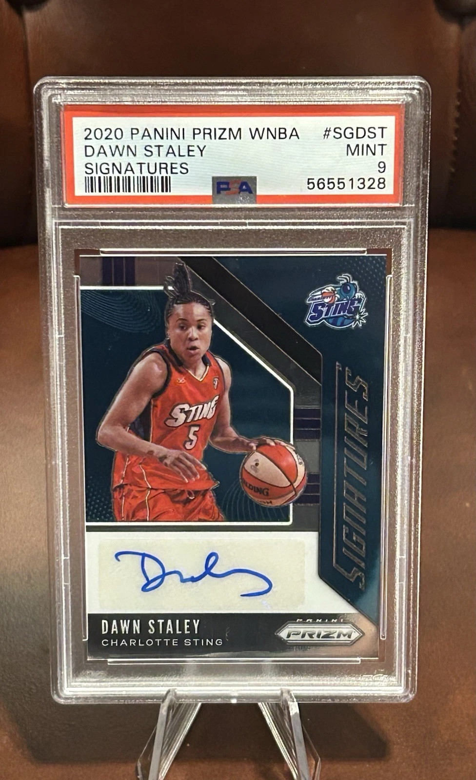 Dawn Staley trading card