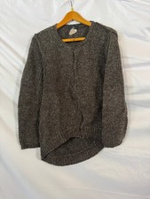 Y's by Yohji Yamamoto Deconstructed Diagonal Rib Cardigan - Size 3