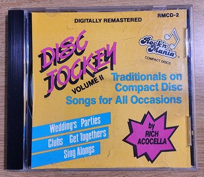 Disc Jockey Traditionals Vol. 2, (CD, 1990, DJ Specialist) Rich Acocella