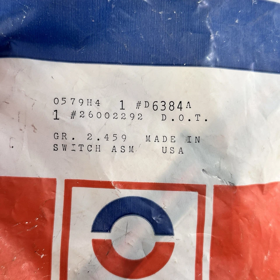 Nuevo interruptor de pulso limpiaparabrisas Buick Olds Chevy Delco D6384A 1988-94 OEM GM 26002292 Delco D6384A 1988-94 Foto 2 de 4