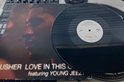 Usher   Love In This Club OG 2008 EURO Press 12'' in Picture Cover VG+/VG