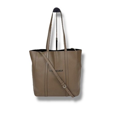 BALENCIAGA 2wayトートバッグ Authentic Balenciaga Everyday 2way Tote Bag Shoulder Strap Leather