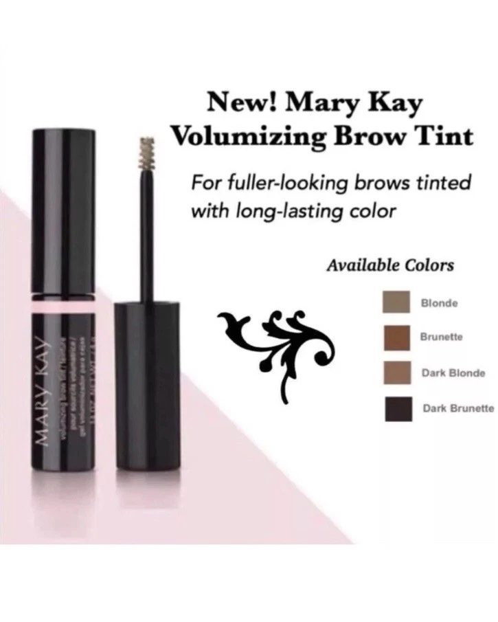 Mary Kay Volumizing Brow Tint Brunette #125034 Full Size NIB Free Shipping - Image 2 of 3