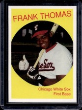 1991 Minor League Frank Thomas White Sox Card