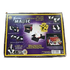 Fantasma Deluxe Collectible Houdini Legends of Magic DVD 2010 Set 250 Tricks