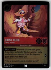 Daisy Duck - Trendy Traveler Cold Foil Uncommon Wilds Unknown 115/204 Lorcana NM