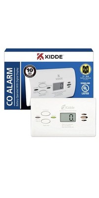 Kidde KN-COPP-B-LPM Battery Operated Carbon Monoxide Alarm with Digital Display