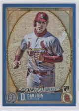 2021 Topps Gypsy Queen Box Topper Chrome Blue Refractor /99 Dylan Carlson 0nr3