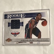Panini Threads Rookie Collection Jordan Crawford Hawks #25 SN 119/399 RC Jersey